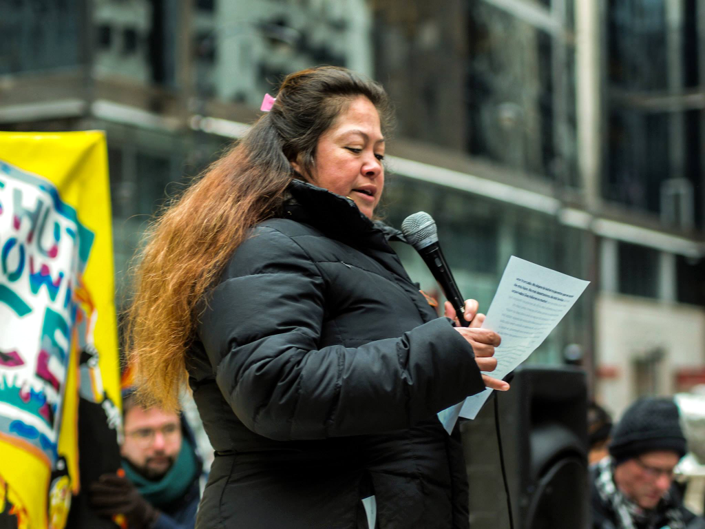 Lourdes Moreno Carrero speaks out about her experience in ICE detention facilities. ISAAC SILVER