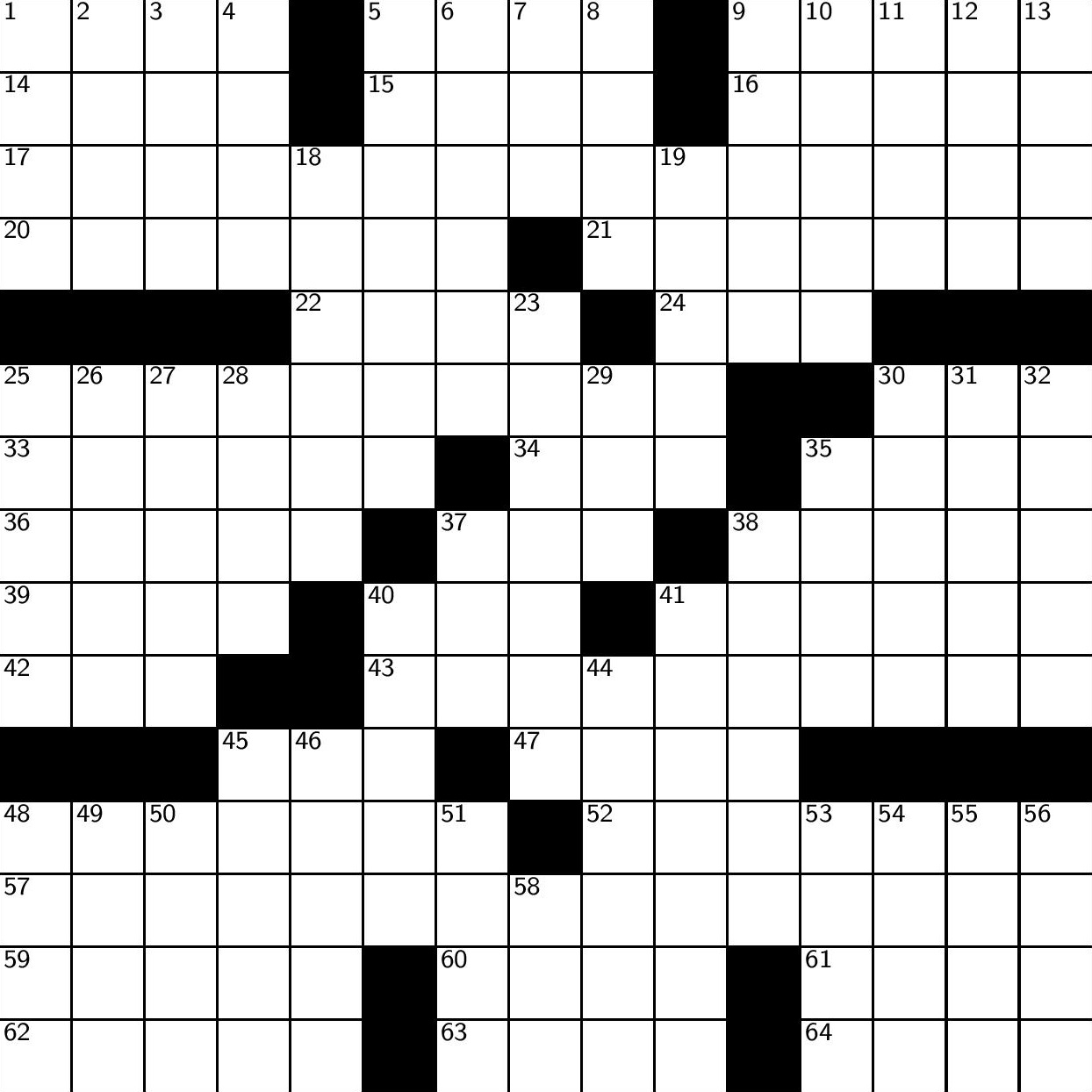 Crossword 10/13/15 South Side Weekly