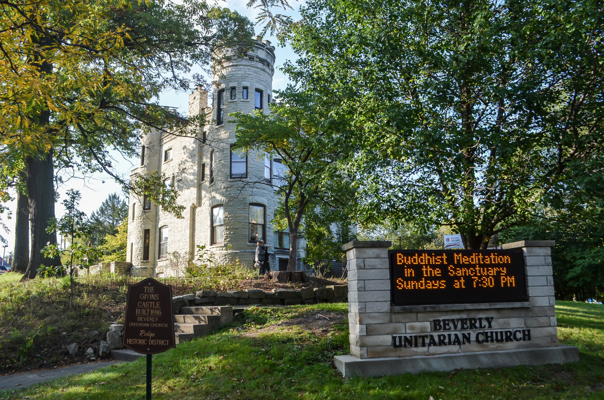 The Givins Castle/Beverly Unitarian Church, 10255 S. Seeley Ave. (Bridget Vaughn)