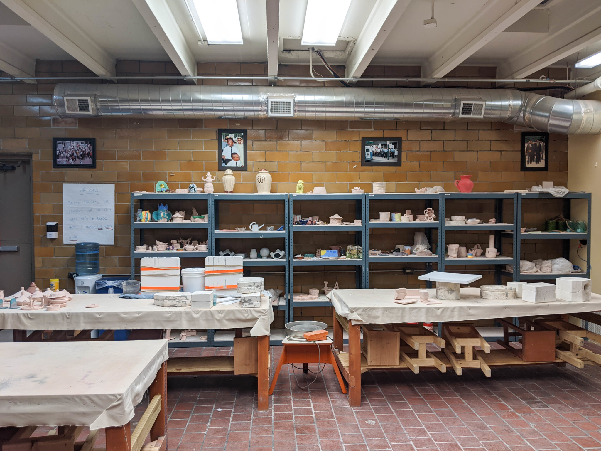 Iman Ceramics Studio. Photo Credit: Eli Hoening