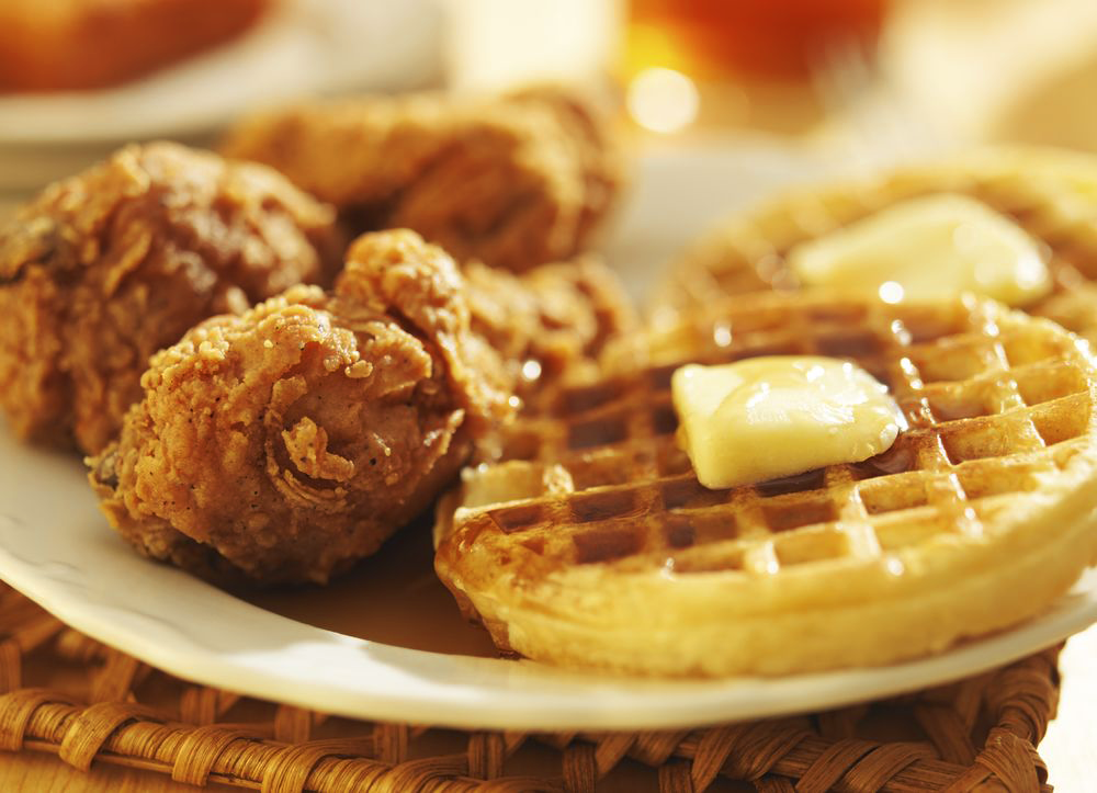 Mather's Chicken and Waffle for $6.39. Photo Credit: Mather.