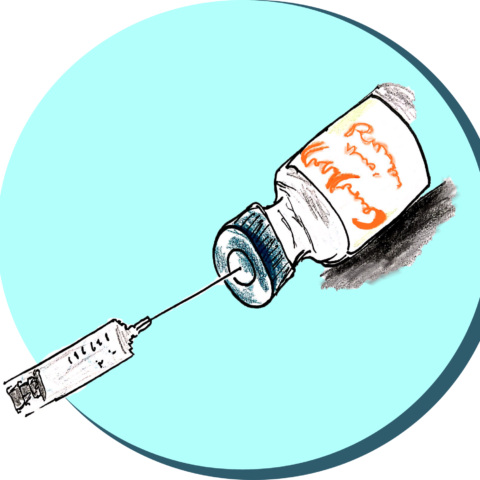 Vaccine FAQ. Illustration Credit: Anna Mason