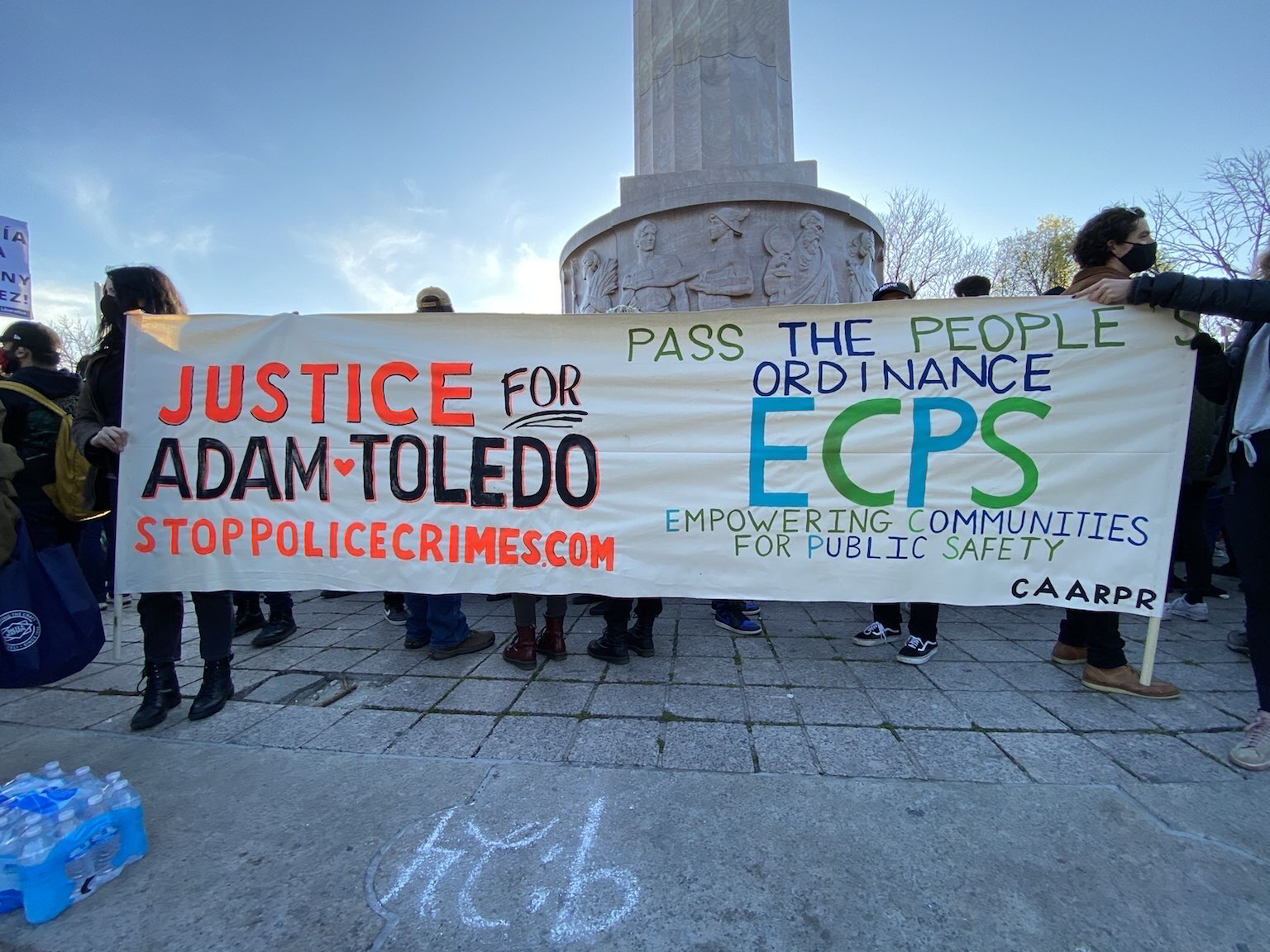 ECPS Banner. Photo By: Alec Ozawa