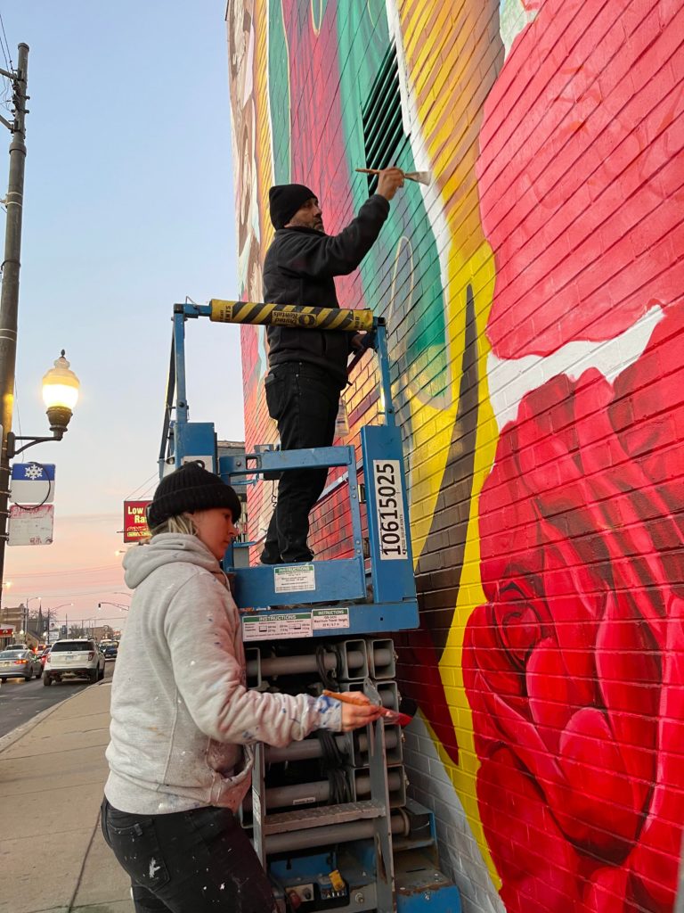 La Villita’s Guadalupe Mural Continues to Heal – South Side Weekly