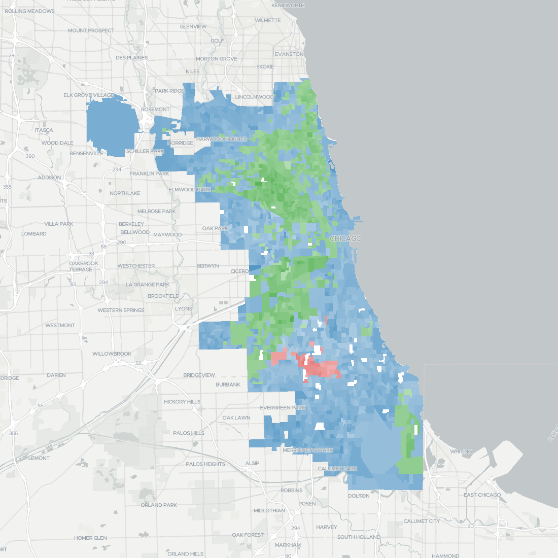 Chicago Mayoral Election Results Map