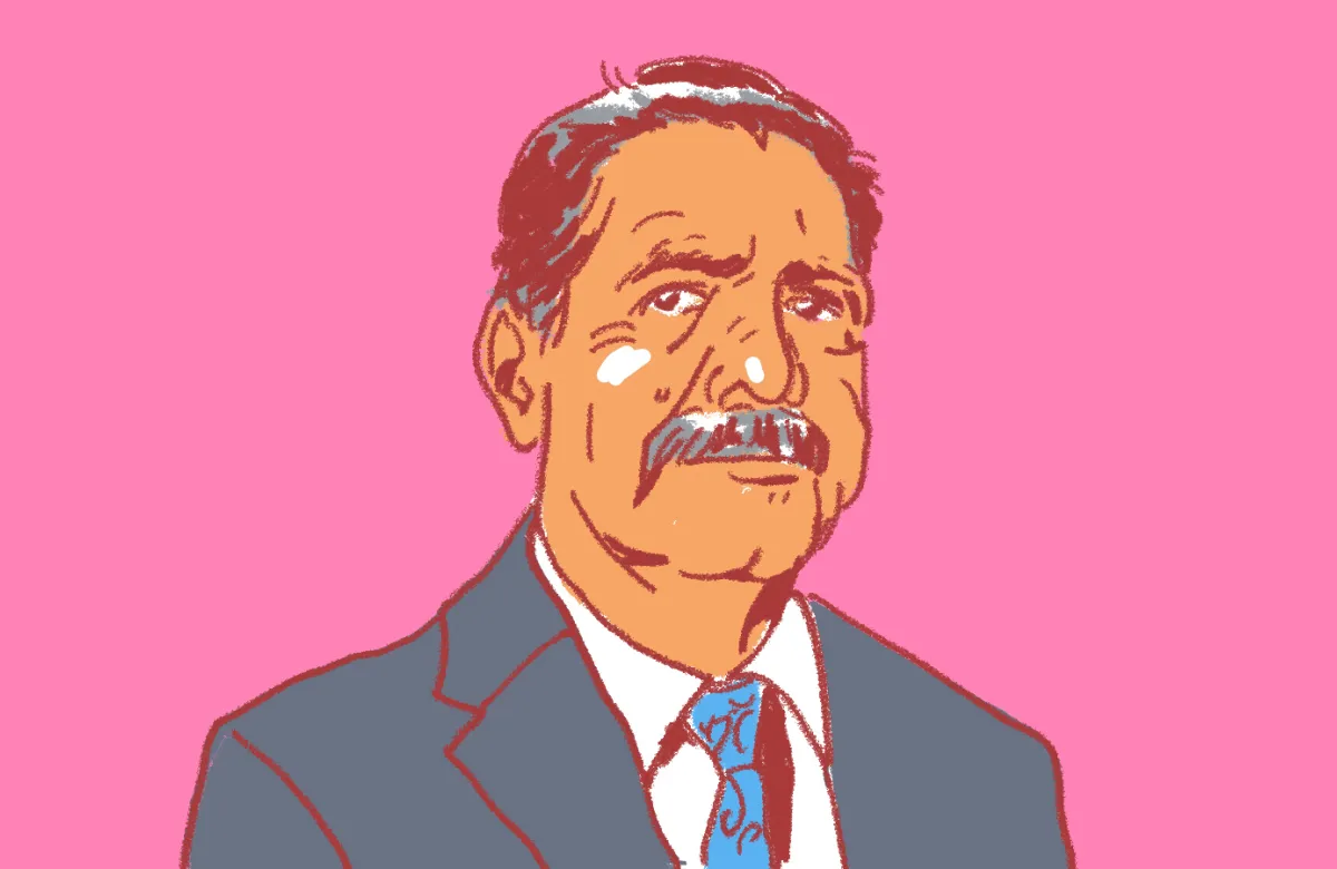 Chuy García. Illustration by Ellen Hao