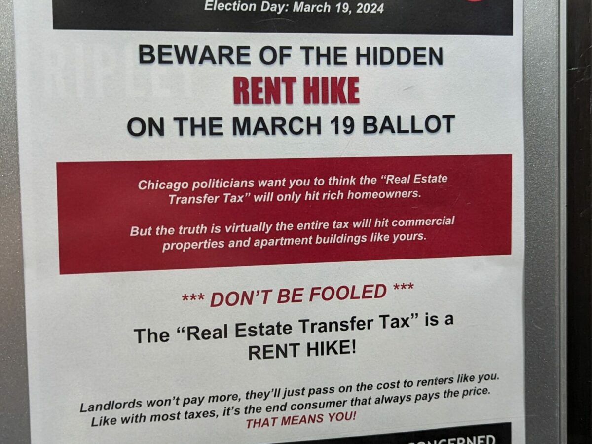 Landlords Warn Tenants: Don’t Vote for Bring Chicago Home