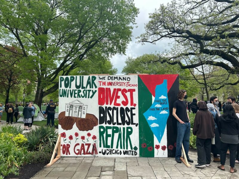 Students Occupy University of Chicago Campus and Demand Divestment from Israel