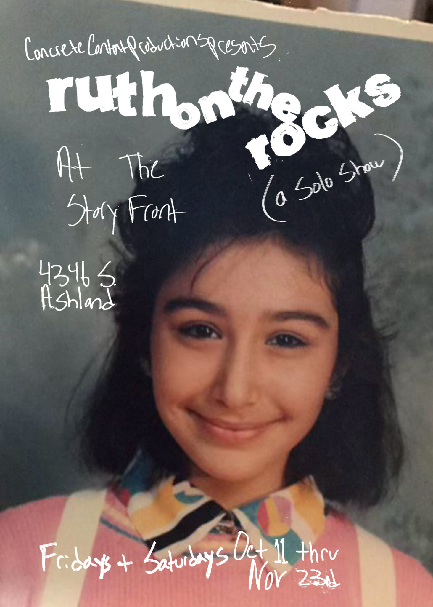 Rock For Ruth Ruth on the Rocks Explores Childhood, and Motherhood, in Back of the ...
