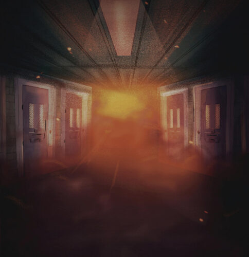 Sixteen Minutes in a Burning Cell
